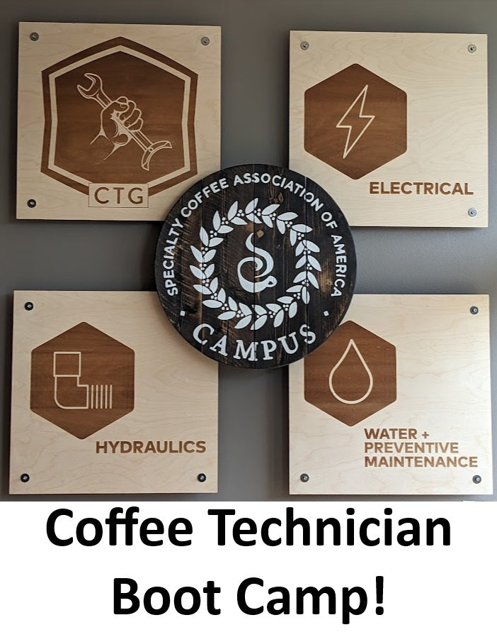 2024 Coffee Technicians Bootcamp Including SCA Hydraulics, Electrical & Water & PM